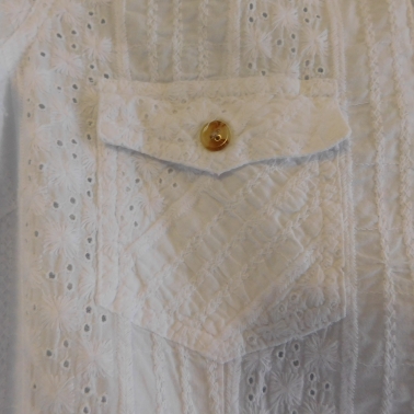 Louise Alice Jay Embroidered Shirt Detail